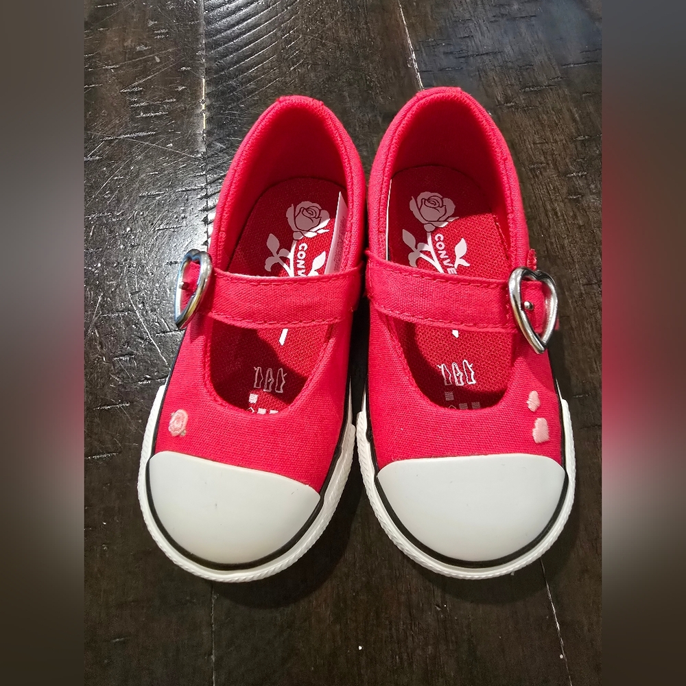 New Converse Red Shoes 5c